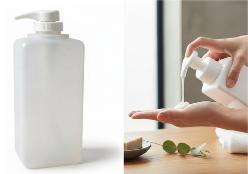 Empty pump bottle 1000ml - pump,