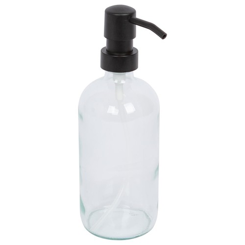 Glass soap dispenser - glass,