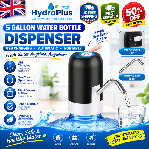 Gallon water bottle pump usb - 5,