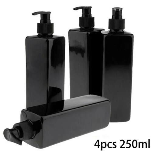 4pcs 250ml refillable pump - refillable,