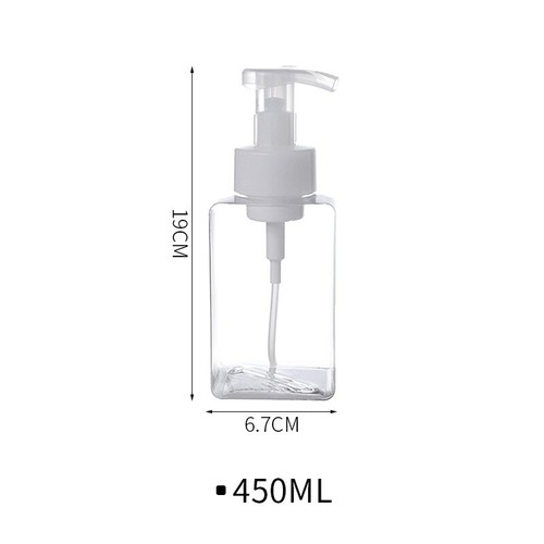 4pc empty plastic foamer - empty,