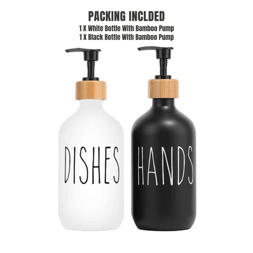 500ml bamboo pump soap - 500ml,