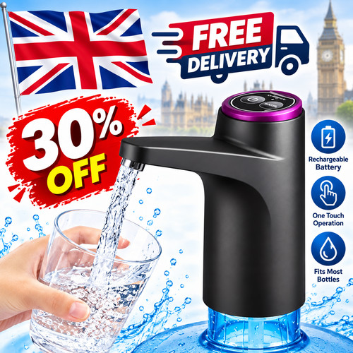 Electric water bottle pump - bottle, usb