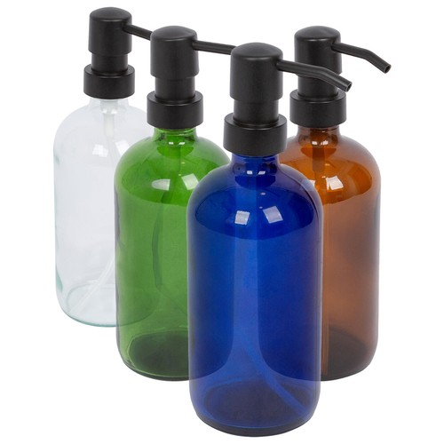 Glass soap dispenser - soap, 500ml
