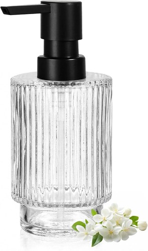 Glass soap dispenser - glass,