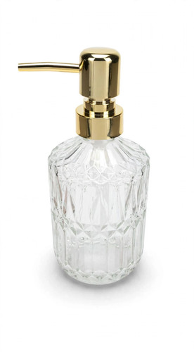 New crystal glass soap - new,