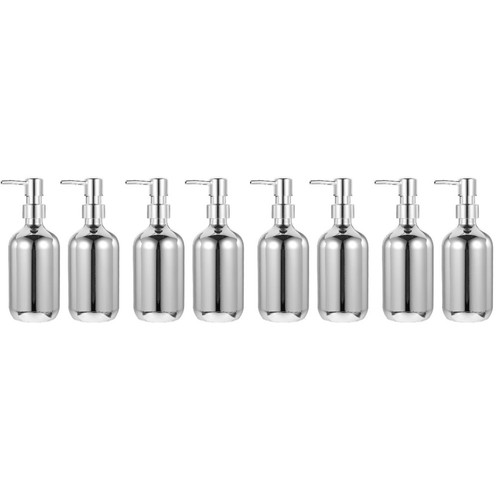 Reusable silver pump soap - reusable,