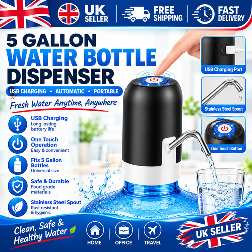 Gallon water bottle pump usb - 5,