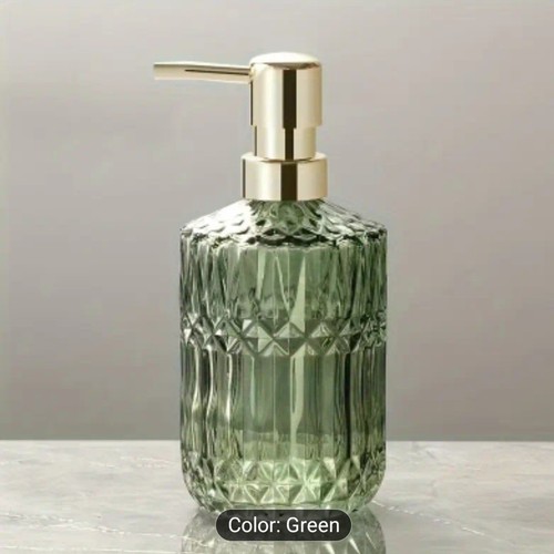 Glass soap lotion bottle - soap,