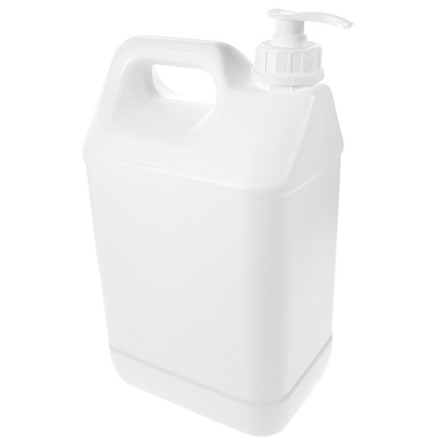 Refillable white plastic - refillable,