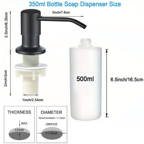 Kitchen sink soap - kitchen, dispenser