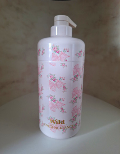 White pink floral - white/pink, refillable